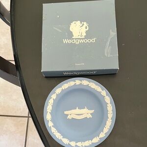 Wedgwood Blue and White Nautical Plate